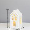 Ceramic Houses and Villages Christmas Decorations Lndoor White Christmas Village Houses Ceramic Houses and Villages,White Ceramic Christmas Village Houses (J11) view 3