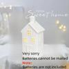 SUNKOX White Ceramic Christmas Village Houses Indoor Christmas Decorations (E11) view 2