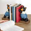 ZARUX Bookends Decorative Unique Bookends Simple Children's Room Book Holder Book by Bookend Student Desktop Decoration Creative Bookend Home Decoration Book End (Size : Left Side) view 3