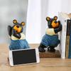 ZARUX Bookends Decorative Unique Bookends Simple Children's Room Book Holder Book by Bookend Student Desktop Decoration Creative Bookend Home Decoration Book End (Size : Left Side) view 4