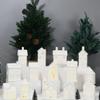SUNKOX Houses and Villages Christmas Decorations Lndoor White Village Ceramic (H11) view 4
