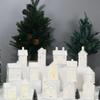 SUNKOX Houses and Villages Christmas Decorations Lndoor White Village Ceramic(K11) view 4