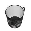 Checkered Flag Racing Laundry Basket,Collapsible Circular Laundry Hamper,Clothes Hamper For Bathroom Bedroom Dorm view 3