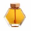 380ml Sealing Glass Honey Pot Environmental Friendly Clear Jam Jar for Home Kitchen Use (Size : Large) () view 1