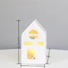 SUNKOX Houses and Villages Christmas Decorations Lndoor White Village Ceramic(T11) view 3