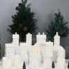 SUNKOX Houses and Villages Christmas Decorations Lndoor White Village Ceramic(T11) view 4