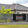 Yvnum Keep The Immigrants Deport The Racists Yard Banner Sign 24" X 47" With Brass Grommets And Party Hanging Outdoor & Indoor Party Decoration Banner view 3
