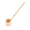 Anneome Natural Bamboo Japanese Water Ladle Handmade Water Dipper Spoon for Tea Ceremony Unique Ergonomic Design Easy to Clean Artisan Bamboo Scoop for Kitchen Use view 1