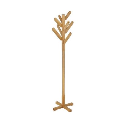 DIPSTICK Standing Coat Rack Nordic-style Home Floor-standing Clothes Hanger Simple Creative Tree-shaped Coat Rack Indoor Vertical Clothes Rack Jacket Stand (Color : A, Size : 49 * 185cm)