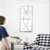 16" x 23" Rectangular Wooden Wall Mirrors with Distressed White e, Vertical or Horizontal, Home Decor for Living Room, Set of 2 view 1