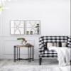 16" x 23" Rectangular Wooden Wall Mirrors with Distressed White e, Vertical or Horizontal, Home Decor for Living Room, Set of 2 view 3