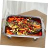 Anneome Stainless Steel Square Buffet Stove Food Heating Container Square Grill for Parties Hotel Stove view 3