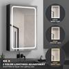 30x20 inch LED Bathroom Medicine Cabinets Surface Mounted view 4
