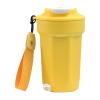 14 Oz Stainless Steel Vacuum Insulated Tumbler, Travel Coffee Cup with Spill-Proof Lid, Insulation Mug for Both Ice/Hot Beverages Yellow 400ML view 1
