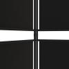 Gecheer Room Divider, 3-Panel Fabric Screen, 59.1inx78.7in, Black, Foldable Design, for Bedroom, Office, and Window view 4
