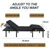Adjustable Bed Base -King-Three FOLD- Motorized Head and Foot Incline - Quick and Easy Assembly view 2