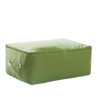 2Pcs Zip Lock Bag Luggage Organizer Quilt Storage Bag Closet Organizer 130g Wrap Clutter Storage Bag (Color : Gray, Size : 58x38x22cm) (Gray 55x33x20cm)