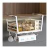 Dxcaicc Under Shelf Basket Kitchen Cabinet with Hooks,Kitchen Cabinet Organizer Storage,Hanging Basket Shelves,Large Capacity Undershelf Storage,Storage Rack for Kitchen,Bathroom,C view 1