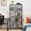 2 Pack 5 Tier Shelf Wire Shelving Unit, NSF Heavy Duty Wire Shelf Metal Large Storage Shelves Height Adjustable Utility for Garage Kitchen Office Commercial Shelving Steel Layer Shelf - Black view 4
