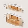 POTRUWE Umbrella Stand Holder, Wall Mounted Space Saving Umbrella Storage Drain Rack Entryway Organizer (Amber) view 4