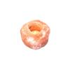 RUTAVM Candle Holder for Table Rock Salt Candle Stick Orange Mineral Tea Light Candle Stick Lantern Decorations Tea Light Candlestick view 1