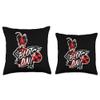 Miraculous Ladybug Shadybug and Claw Noir Blots On Throw Pillow view 3
