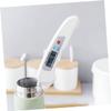Alipis Folding Digital Meat Thermometer Display Accurate Food Probe for Cooking Grilling Baking and BBQ Tool for Meat Oil Water and Measurement view 3