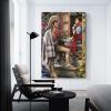 AAHARYA Mexican Couple Posters, Jess Elguera Art Print Wall Decor Print Posters Canvas Painting Wall Art Poster for Bedroom Living Room Decor 24x36inch(60x90cm) Unframe-style-4 view 3