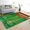 Houient American Soccer Field Rug, 4x6ft, Sports Theme Rug Mat Large Area Rugs for Kids Playroom Bedroom, Non-Skid Rubber Back Indoor Floor Carpet, Living Room Sofa Bedroom Dormitory Floor Mat view 2