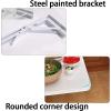 Drop-Leaf Table Wall Mounted Folding Desk, Folding Dining Table Wood Laundry Folding Table Floating Desk Fold Down Desk, Folding Hanging Table Computer Desk Wall Mount Desk For Home, Office, Bar ( Col view 3