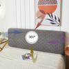 Bed Headboard Slipcover Universal Headboard Cover Double King Size Dustproof All-inclusive 180/150/200CM Elastic Velvet Modern Stretch Dustproof Bed Head Cover Slipcover Protector For Bedroom Decor ( view 4
