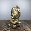 ZHONNA Statue of The Monkey King The Interior of The Room of The Chinese Mythological Journey to The West Character is Decorated with The Bronze Monkey King, 13*14*22.5cm3.2kg view 2