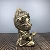 ZHONNA Statue of The Monkey King The Interior of The Room of The Chinese Mythological Journey to The West Character is Decorated with The Bronze Monkey King, 13*14*22.5cm3.2kg view 3