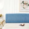 Bed Headboard Slipcover Universal Headboard Cover Double King Size Dustproof All-inclusive 180/150/200CM Elastic Velvet Modern Stretch Dustproof Bed Head Cover Slipcover Protector For Bedroom Decor ( view 1