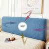 Bed Headboard Slipcover Universal Headboard Cover Double King Size Dustproof All-inclusive 180/150/200CM Elastic Velvet Modern Stretch Dustproof Bed Head Cover Slipcover Protector For Bedroom Decor ( view 4