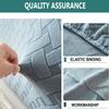 Bed Headboard Slipcover Universal Headboard Cover Double King Size Dustproof All-inclusive 180/150/200CM Elastic Velvet Modern Stretch Dustproof Bed Head Cover Slipcover Protector For Bedroom Decor ( view 3