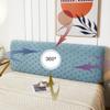 Bed Headboard Slipcover Universal Headboard Cover Double King Size Dustproof All-inclusive 180/150/200CM Elastic Velvet Modern Stretch Dustproof Bed Head Cover Slipcover Protector For Bedroom Decor ( view 4