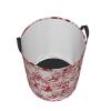 Animal Wilderness Bear Deer Stylish Circular Hamper - Waterproof Oxford Fabric Laundry Hamper, Suitable For Various Storage view 3