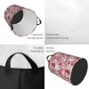 Animal Wilderness Bear Deer Stylish Circular Hamper - Waterproof Oxford Fabric Laundry Hamper, Suitable For Various Storage view 4