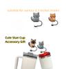 8mm Straw Covers Tips for Stanley Cup, Reusable Drinking STopper, Splash Proof Protector, Cover Cap for Stanley Cup Accessories view 2