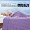Topcee Weighted Blanket (25lbs 88"x104" Cal King Size) Soft Cooling Heavy Blanket Sleeping, Apply to 240-260 lbs Body, Thick Breathable Blanket with Glass Bead, Easy Care view 3