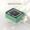 HOMEMORE Floating Nightstand with Charging Station Bedside Table LED Smart Bedside Table Wall Mounted Nightstand Green view 2