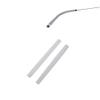 2Pairs Eyeglass End Tips Silicone Ear Sock Pieces Tube Sleeve Eyewear Glasses Retainers Comfortable Replacement view 1
