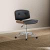 Luo Yi - CN Gaming Chair, Ergonomic Office Chair Modern Computer Desk Chair Leather Desk Chair Barstools,Executive Rolling Swivel Chair Height Adjustable Chairs for Home Office (Color : A) view 2