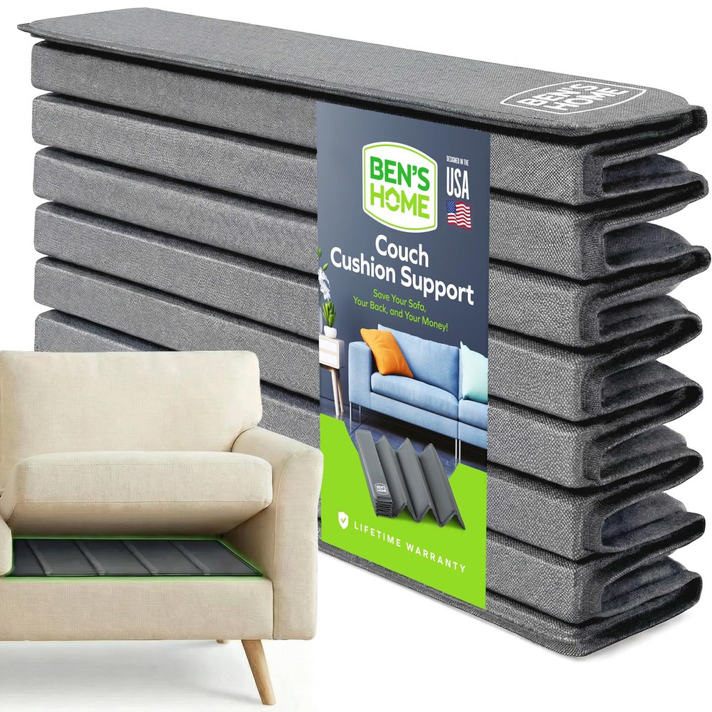 BEN'SHOME Heavy Duty Deep Sofa Cushion Support Board for Sagging Sofas | Fits 68"-81", 23" Seat Depth | Protects Your Back from Sinking Seats | 0.5" Solid Wood, 400 LBS, Lifetime Replacement