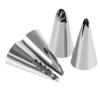 7pcs Cake Piping Nozzles Stainless Steel Piping Tips DIY Pastry Fondant Cake Icing Nozzles Decorating Tool view 4