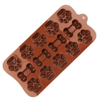 Cabilock Silicone Chocolate Mold for Diy Baking Flexible Food-grade Silicone Molds for Making Candies Cookies and Fondant for Home Use and Creative Projects