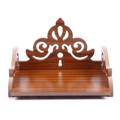 BEAUTY BRATS BBRATS Art Plywood Small Wooden Temple for Home Office and Shop/Wall Hanging