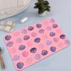 NEVKA Bath Stone  Diatomite Stone Bath Mat  Instantly Removes Water  Non-Slip Surface  Modern and Stylish Pastel Shells Pattern  Zen Sandstone - 3x6ft/36x72in/90x180cm view 2