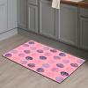 NEVKA Bath Stone  Diatomite Stone Bath Mat  Instantly Removes Water  Non-Slip Surface  Modern and Stylish Pastel Shells Pattern  Zen Sandstone - 3x6ft/36x72in/90x180cm view 3